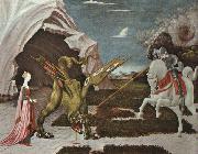 Paolo Ucello St.George and the Dragon oil